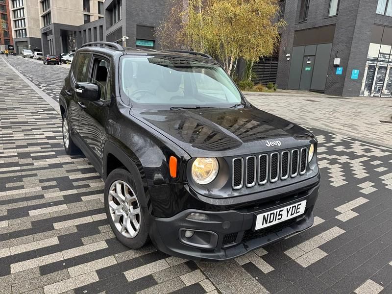 Black Used 2015 Jeep Renegade Longitude SUV | £4,250 (Fair price) - Image 1/4