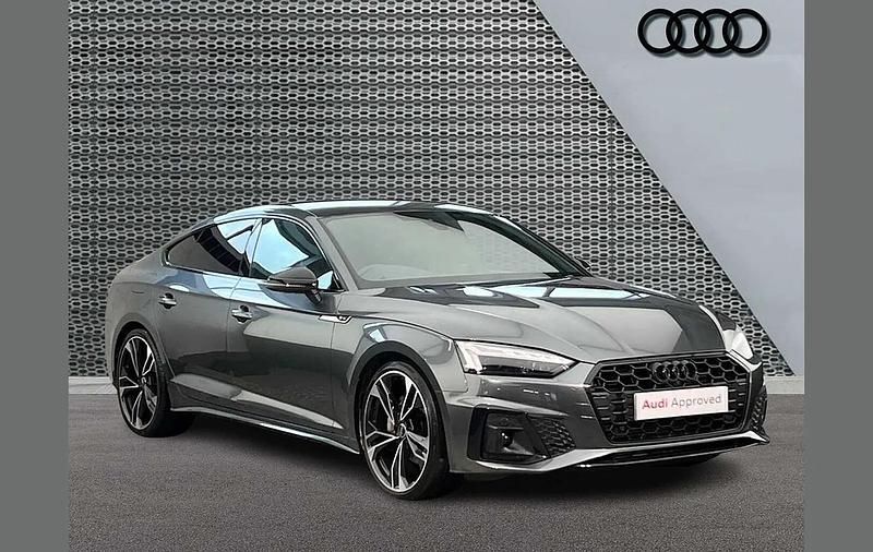 Used Audi A5 Sportback Black Edition 200 HP (147 kW) 2022 Grey Hatchback