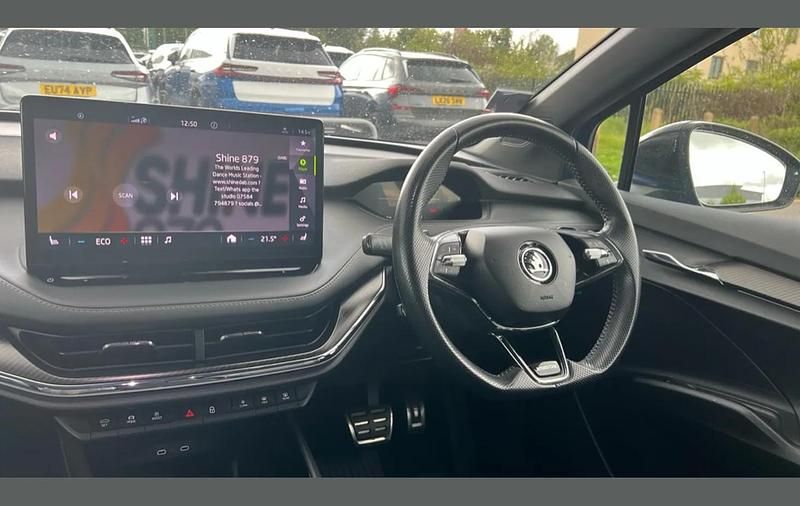 Used Skoda Enyaq iV SportLine 194 kW (265 HP) 2023 Blue SUV