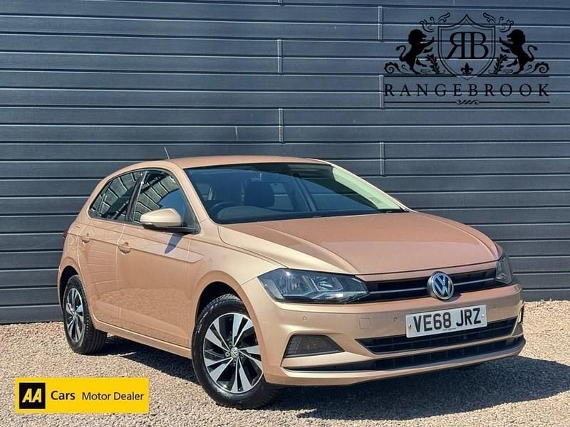 Used VW Polo SE 95 HP (69 kW) 2019 Beige Hatchback