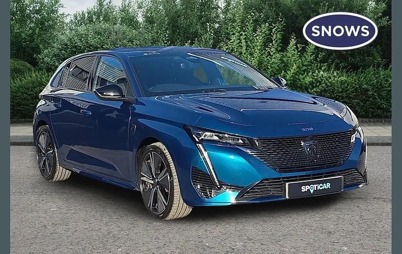 Used Peugeot 308 GT 131 HP (96 kW) 2024 Vertigo blue Hatchback