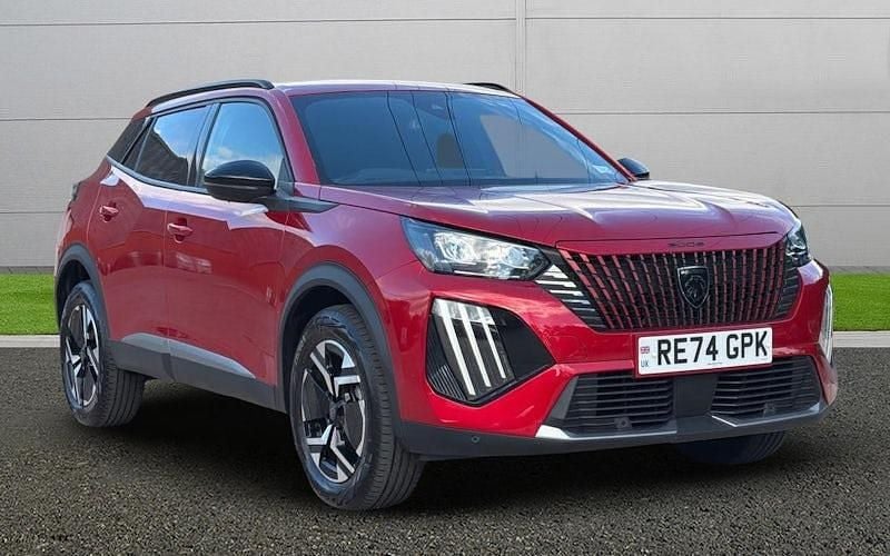 Red Used 2024 Peugeot 2008 Allure SUV | £18,495 (Fair price) - Image 1/4
