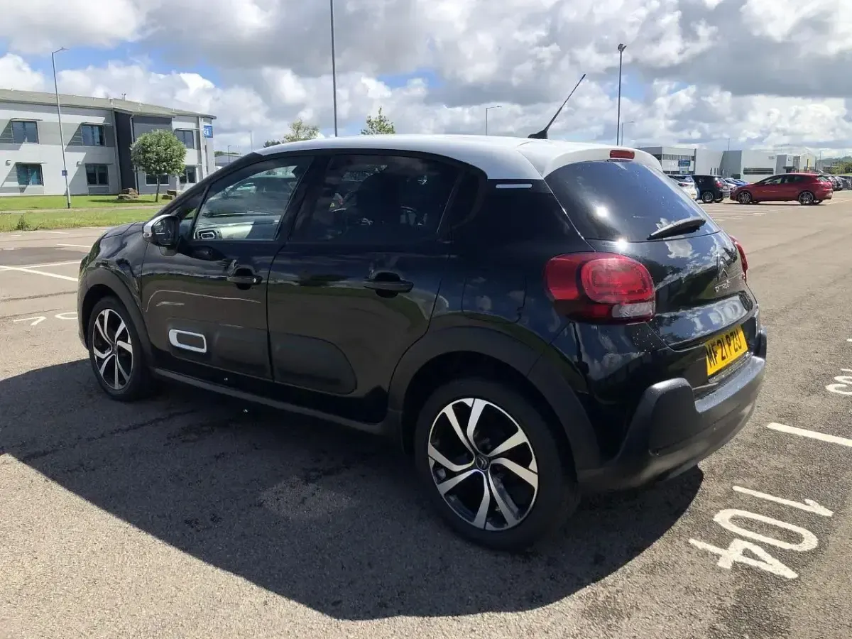 Used Citroën C3 PureTech 82 HP (60 kW) 2021 Black Hatchback