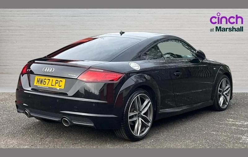 Used Audi TT Black Edition 184 HP (135 kW) 2017 Black Coupe