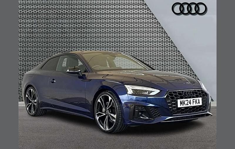Used Audi A5 Black Edition 200 HP (147 kW) 2024 Blue Coupe
