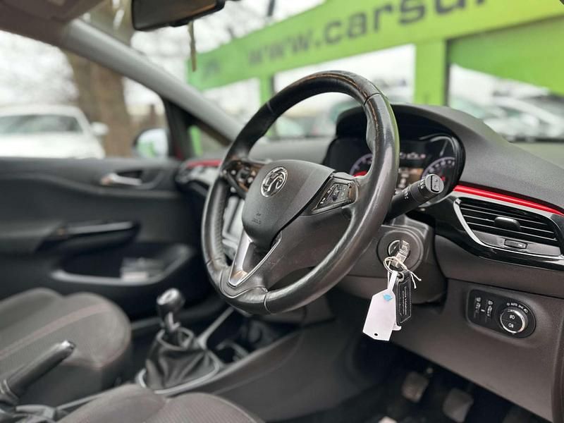 Used Vauxhall Corsa S 90 HP (66 kW) 2019 Red Hatchback
