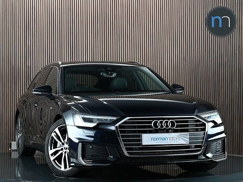 Used Audi A6 S-Line 204 HP (150 kW) 2023 Blue Estate