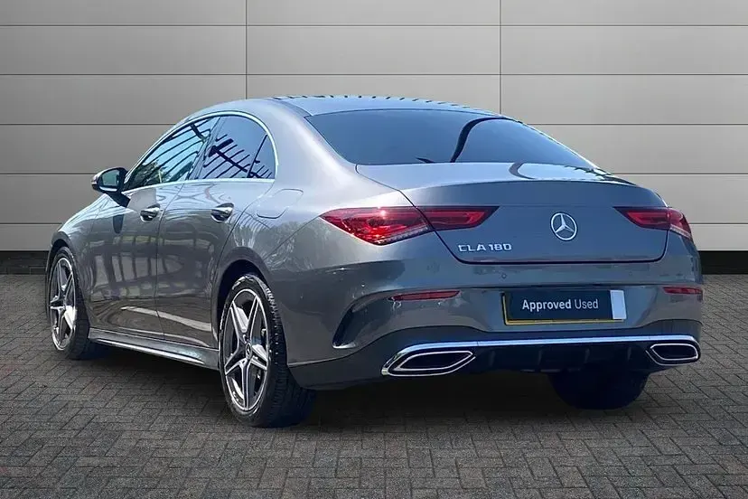 Used Mercedes CLA180 AMG Line Premium Plus 134 HP (98 kW) 2021 Grey Coupe