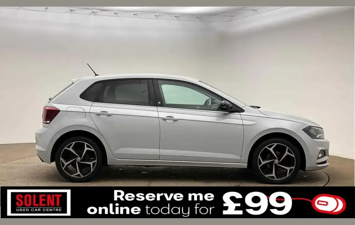 Used VW Polo Beats 94 HP (69 kW) 2019 Silver Hatchback
