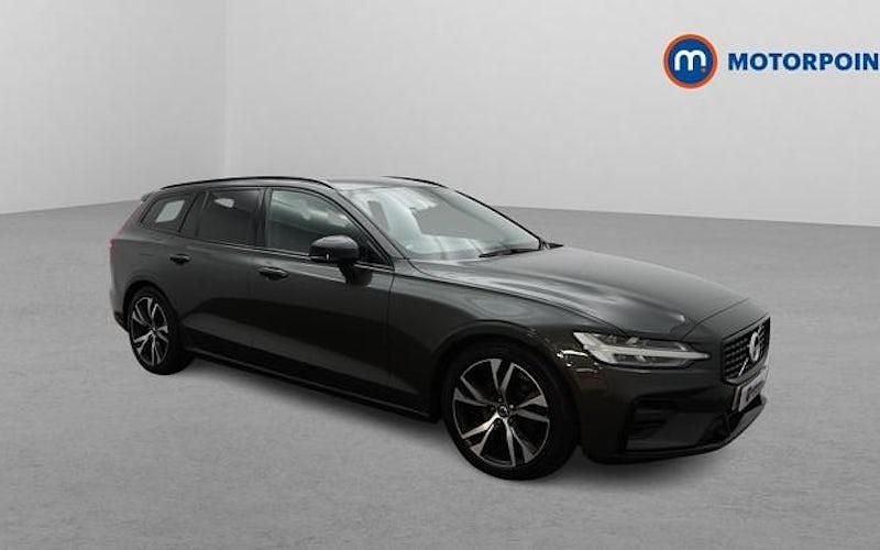 Grey Used 2021 Volvo V60 R-Design Estate | £24,649 (Fair price) - Image 1/4