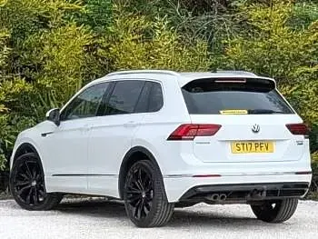 Używany VW Tiguan R-line 150 KM (110 kW) 2017 Biały SUV