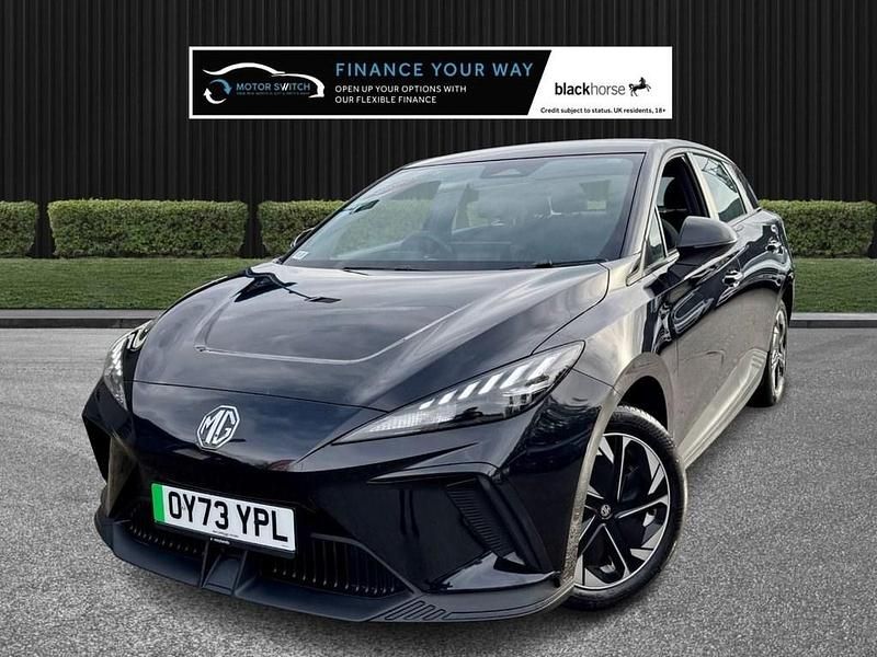 Used MG MG4 EV SE 319 kW (435 HP) 2023 Black Hatchback