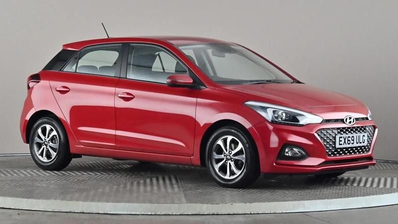 Red Used 2019 Hyundai i20 SE Hatchback | £10,498 (Fair price) - Image 1/4