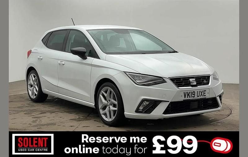White Used 2019 Seat Ibiza FR Hatchback | £8,990 (Good price) - Image 1/3