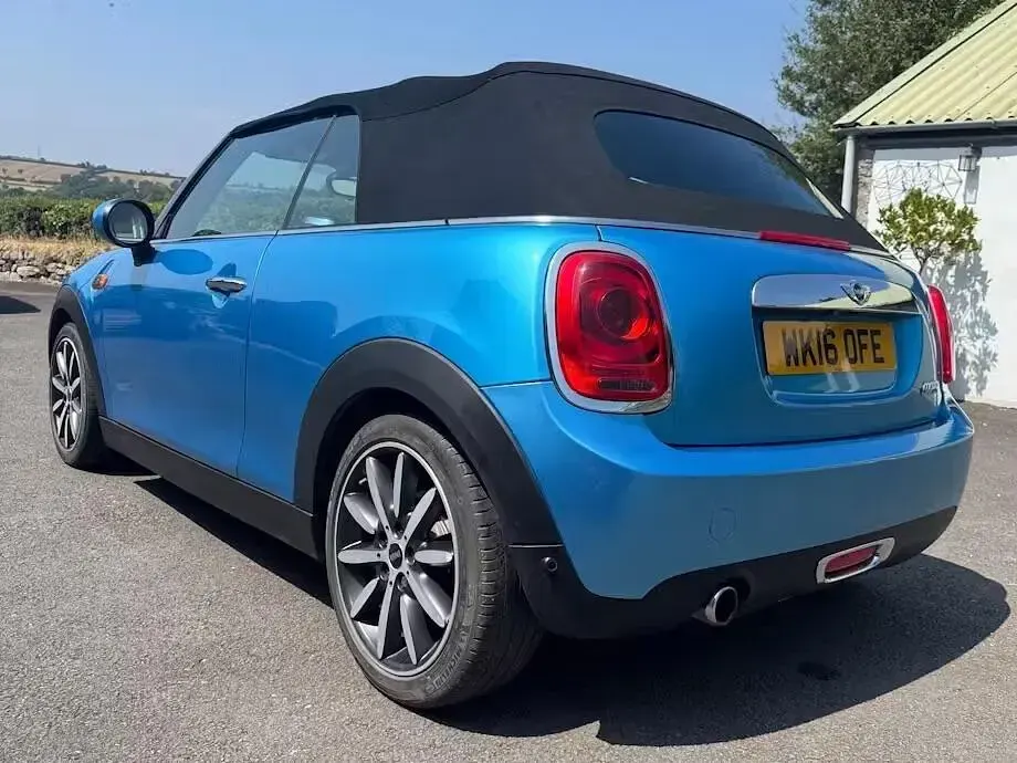 Used Mini Cooper Cabriolet 2016 Blue Cabriolet