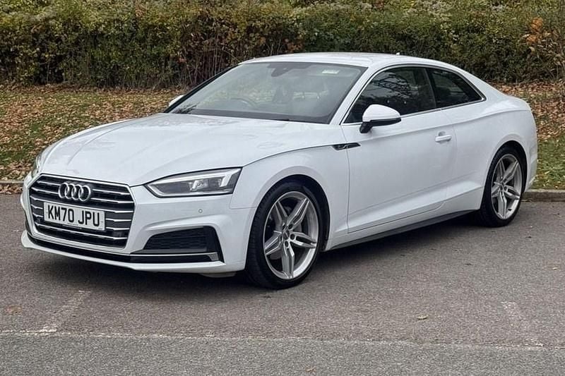 White Used 2020 Audi A5 S-Line Coupe | £20,600 (Good price) - Image 1/1