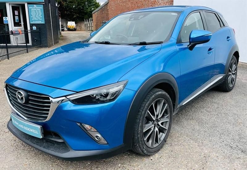 Used Mazda CX-3 Inclusive 105 HP (77 kW) 2015 Blue SUV