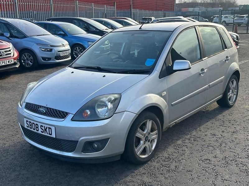 Used Ford Fiesta Zetec 2008 Silver Hatchback