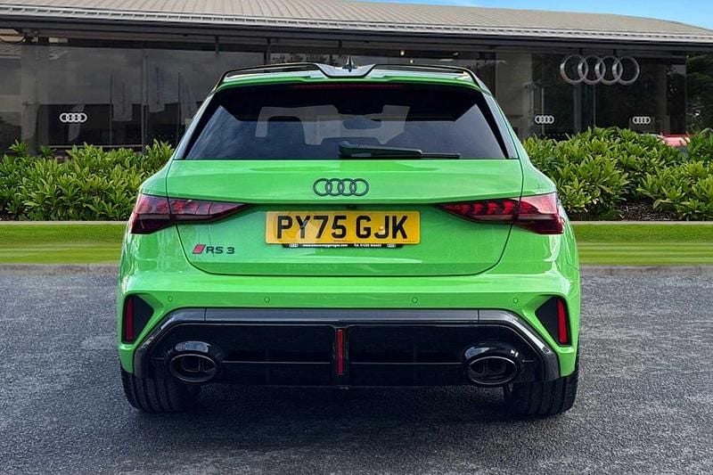 Used Audi RS3 Sportback Performance 400 HP (294 kW) 2026 Green Hatchback