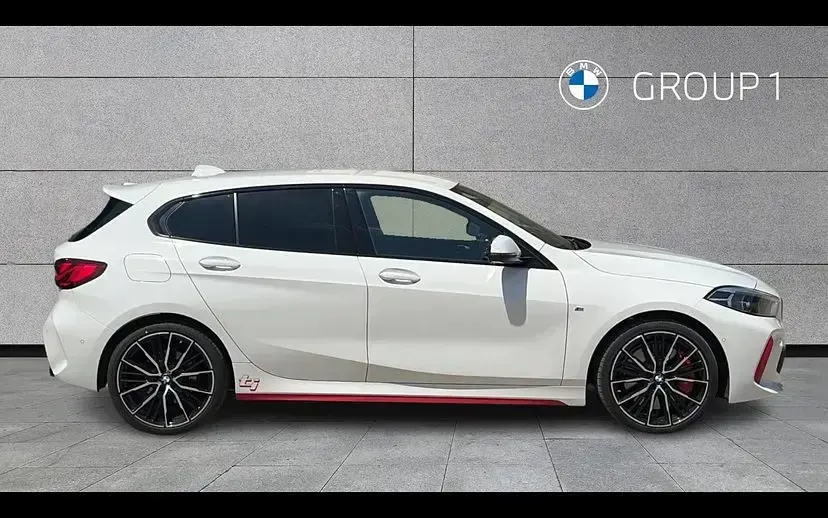 Used BMW 128 Shadowline 261 HP (191 kW) 2023 Alpine white Hatchback