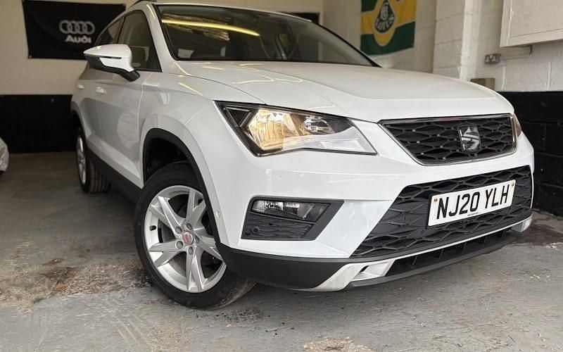 Używany Seat Ateca Ecomotive 116 KM (85 kW) 2020 Biały SUV