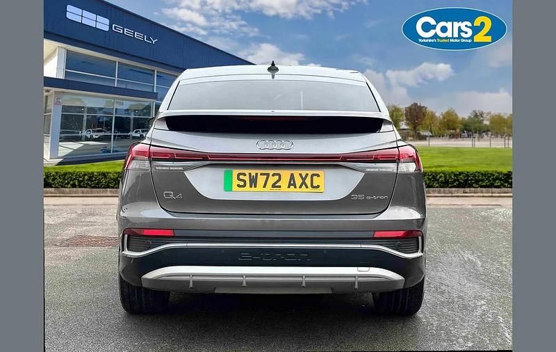 Used Audi Q4 Sportback e-tron S-Line 125 kW (170 HP) 2022 Grey SUV