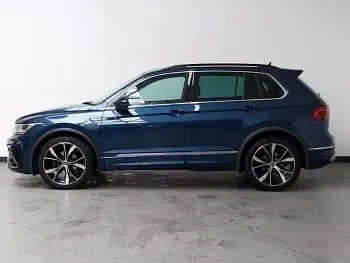 Used VW Tiguan R-line 150 HP (110 kW) 2022 Blue SUV