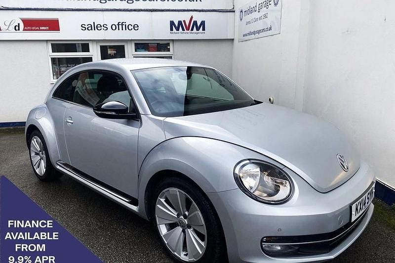 Used VW Beetle Sportline 140 HP (102 kW) 2014 Silver Hatchback