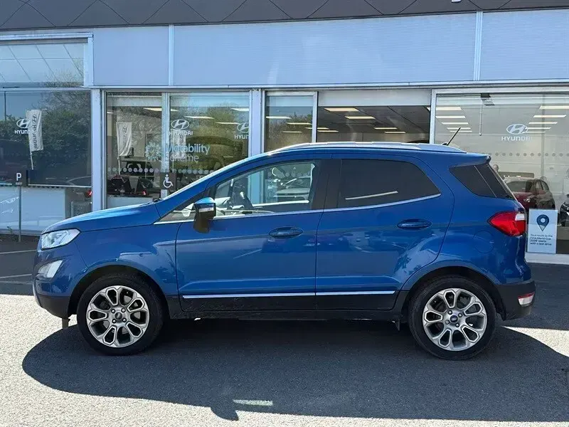 Used Ford Ecosport Titanium 125 HP (91 kW) 2020 Blue SUV