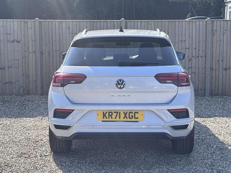 Used VW T-Roc R-line 150 HP (110 kW) 2021 Silver SUV