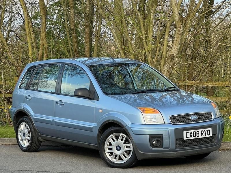 Used Ford Fusion Zetec 80 HP (58 kW) 2008 Blue Hatchback