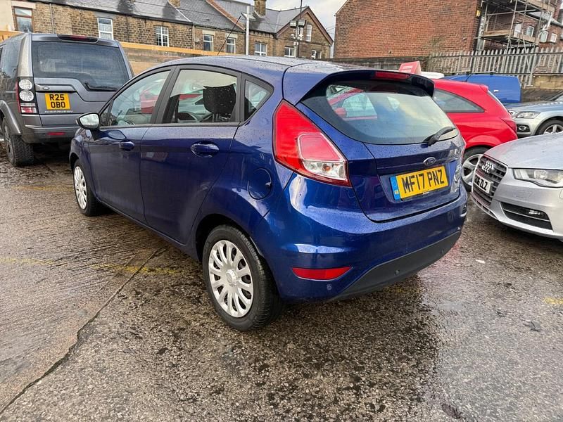 Used Ford Fiesta Style 2017 Blue Hatchback