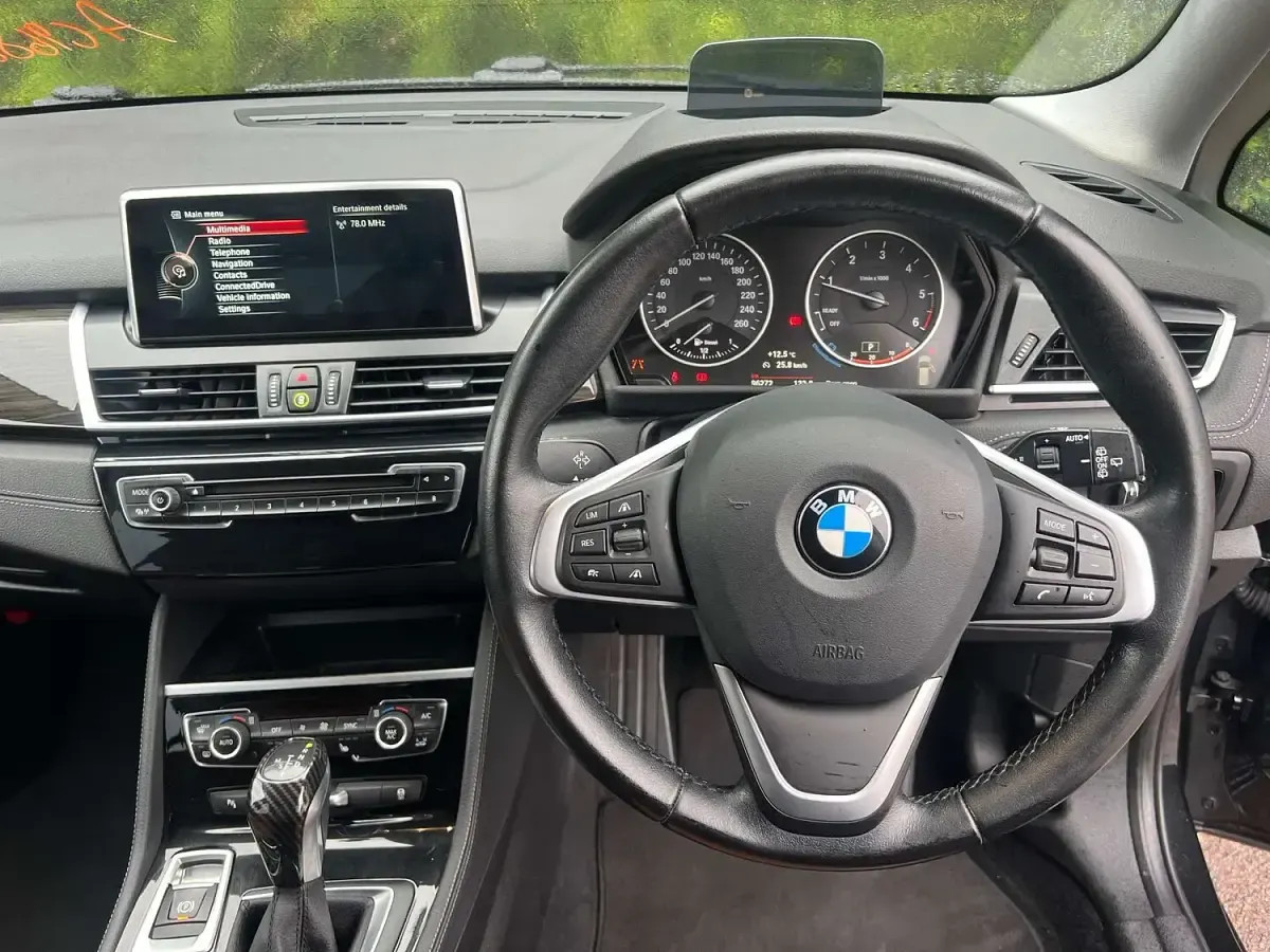 Used BMW 218 Gran Tourer Luxury Line 2016 Black MPV