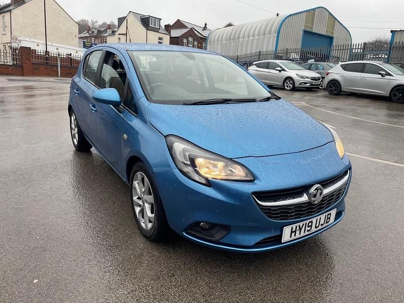 Used Vauxhall Corsa 90 HP (66 kW) 2019 Blue Hatchback