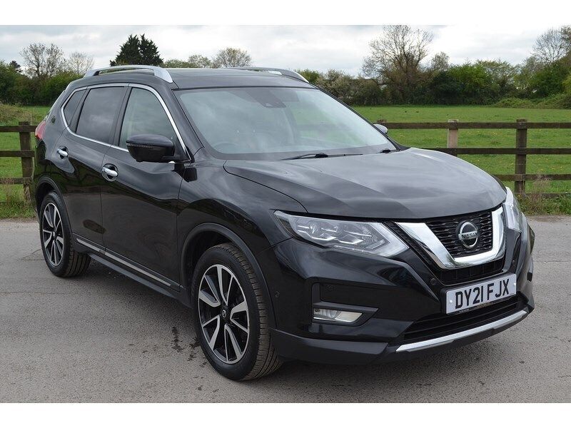 Black Used 2021 Nissan X-Trail Tekna SUV | £13,189 - Image 1/3