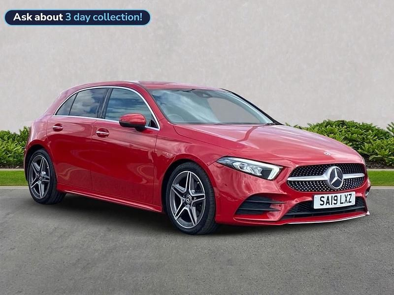 Red Used 2019 Mercedes A180 Premium Sedan | £14,580 (Fair price) - Image 1/4