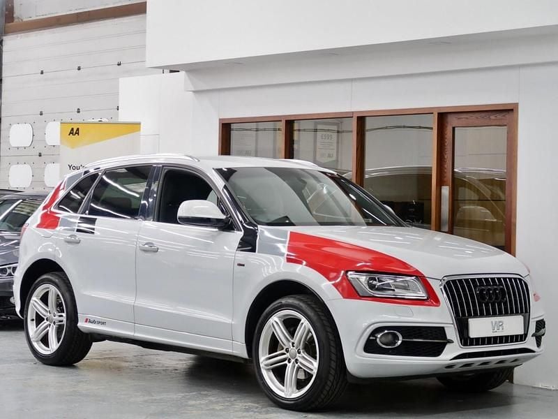 Used Audi Q5 S-line plus 190 HP (139 kW) 2015 White SUV