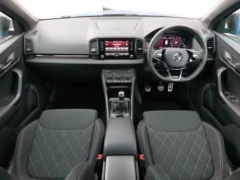 Used Skoda Karoq SportLine 150 HP (110 kW) 2021 Blue SUV