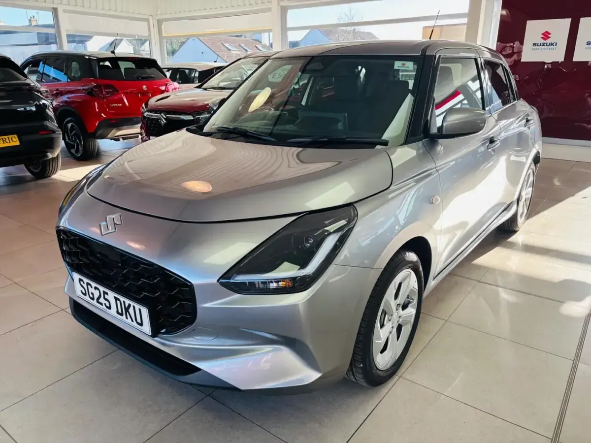 New Suzuki Swift 2025 Silver Hatchback