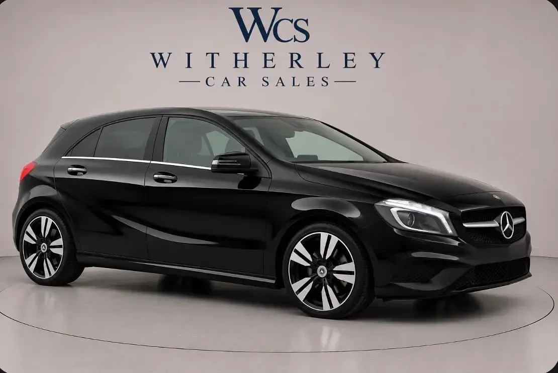 Used Mercedes A180 109 HP (80 kW) 2015 Black Hatchback
