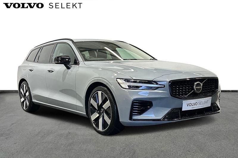 Grey Used 2024 Volvo V60 Plus Estate | £41,000 (Expensive) - Image 1/3