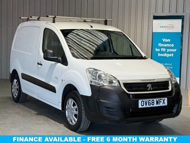 White Used 2019 Peugeot Partner MPV | £6,750 - Image 1/4