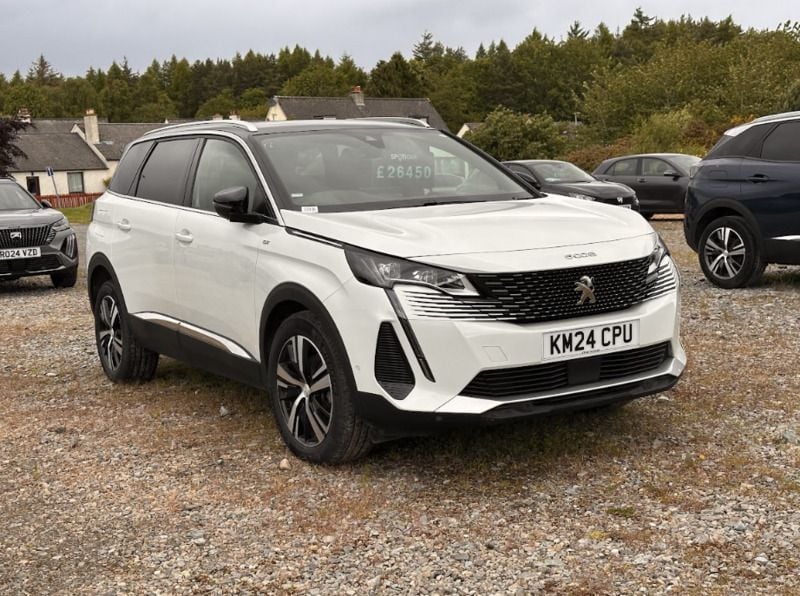 White Used 2024 Peugeot 5008 GTi MPV | £26,450 (Fair price) - Image 1/4