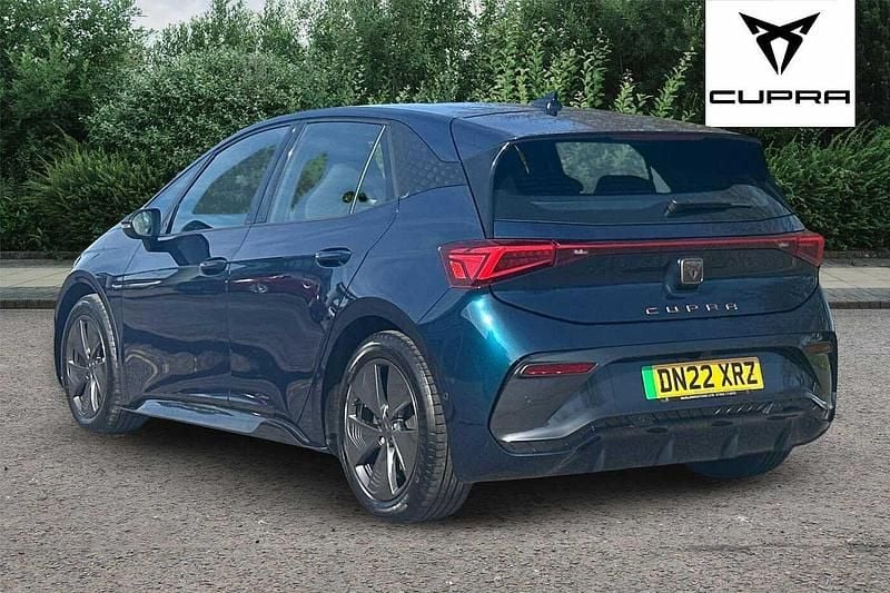 Used Cupra Born 150 kW (204 HP) 2022 Aurora blue Hatchback