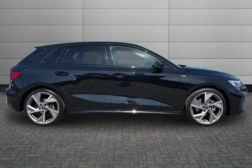 Used Audi A3 Black Edition 150 HP (110 kW) 2025 Mythos black Hatchback