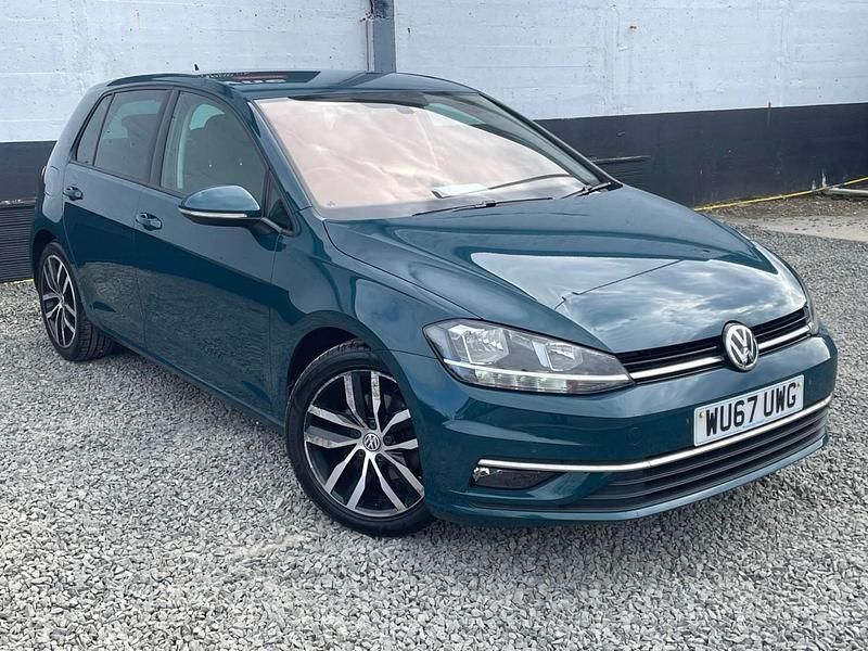 Used VW Golf VII GT 2017 Green Hatchback