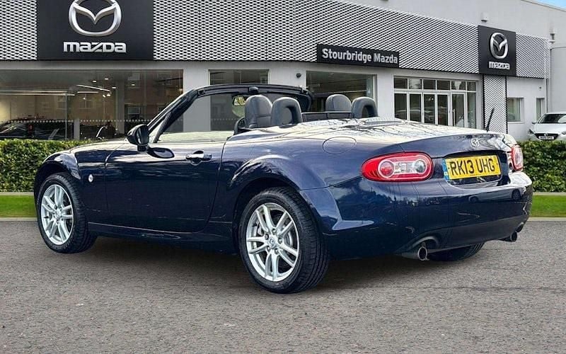 Begagnad Mazda MX5 126 HK (92 kW) 2013 Blå Cab