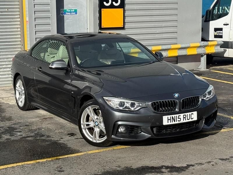 Grey Used 2015 BMW 435 M Sport Cabriolet | £12,499 (Good price) - Image 1/4
