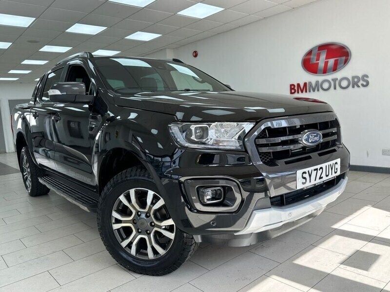 Black Used 2022 Ford Ranger Wildtrack Pickup | £20,995 (Fair price) - Image 1/4