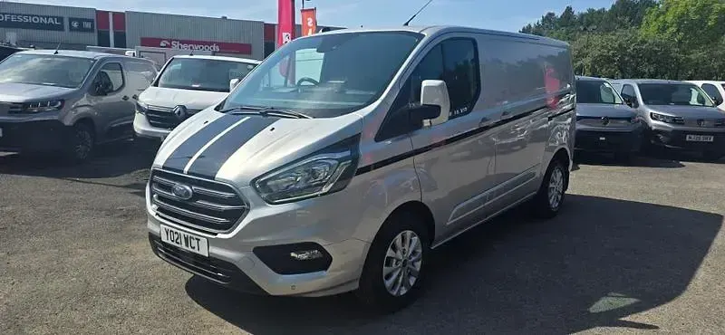 Used Ford Transit Custom Limited 130 HP (95 kW) 2021 Silver Van